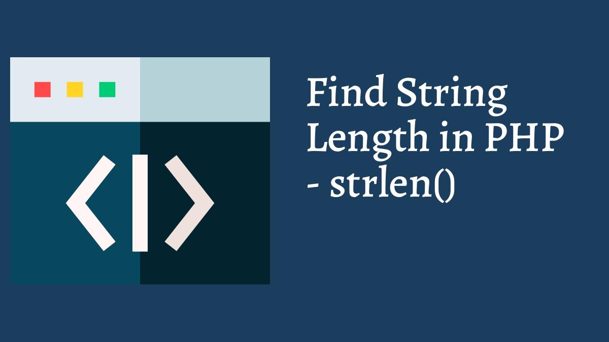 Strlen php