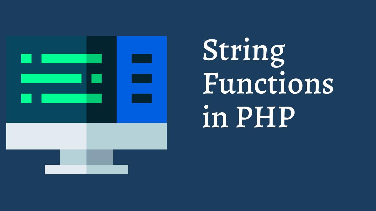 String Functions in PHP