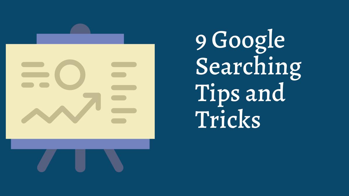 Fun Google Search Tricks, Tips and Tools